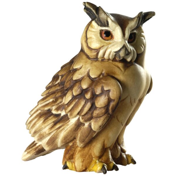 Eagle owl - colored - 1,4"