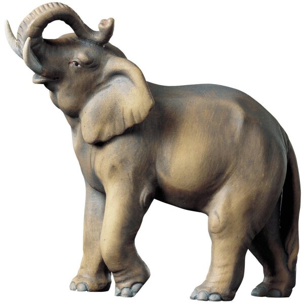 Elephant mascot - colored - 1"
