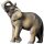 Elephant mascot - colored - 1"