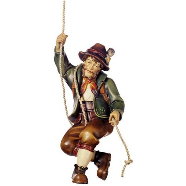 Mountaineer - color carved - 23½"