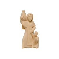 Shepherdess with child