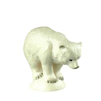 Orso polare in piedi - colorato - 8 cm