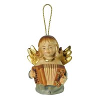 Angel with accordion - color - 2,8 inch