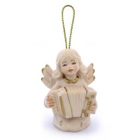 Angel with accordion - color - 2,8 inch