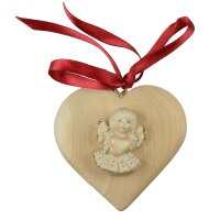 heart with angel - gold board - 5,5 inch