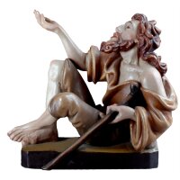 Beggar for Elisabeth - color carved - 5½ inch