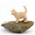 cat with mouse - natural - 3,1 inch