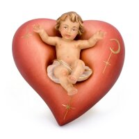 Ges&ugrave; bambino nel cuore - colorato - 12 cm