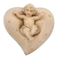 Baby jesus in heart - color - 4,7 inch