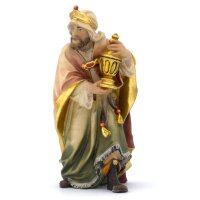 King with incense - old true gold colored - 18,9 inch