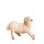 Jumping lamb - color with true gold - 18,9 inch