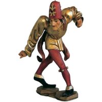 Buffoon - old true gold colored - 19 inch