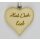 Key holder "Hab dich lieb" - natur with script - 1,4 inch