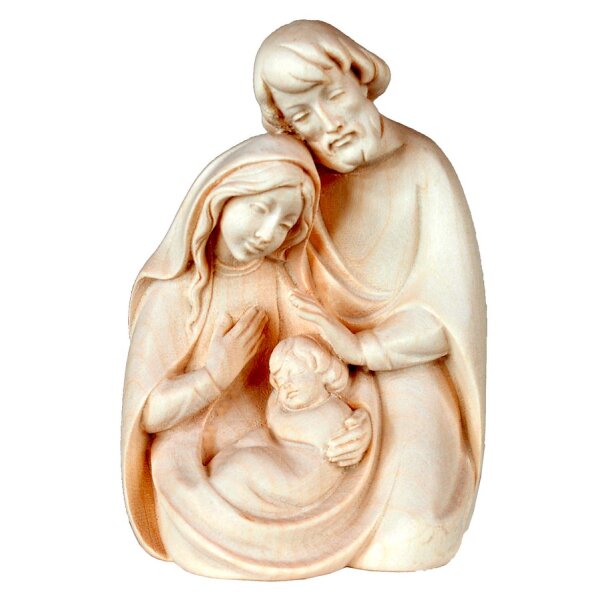 Holy family modern in pine wood - natural pine wood - 4,3 inch
