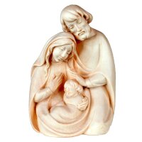 Holy family modern in pine wood - natural pine wood - 4,3 inch