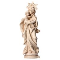 Our Lady of the Alps with Halo - Linden wood carved