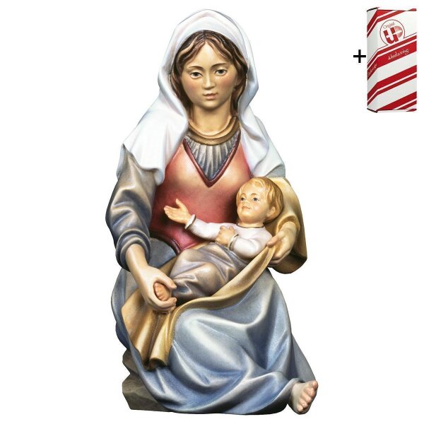 Our Lady of the St. Familiy sitting - 2 Pieces + Gift box