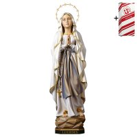 Our Lady of Lourdes with Halo 12 stars + Gift box