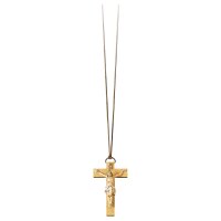 Rosary Exclusive Wood Tone with Pope Cross