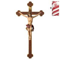 Crocifisso Nazareno - Croce barocca + Box regalo