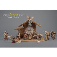 IN Set 15 figurines + stable Holy Night