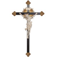Corpus Leonardo with halo-cross baroque with shine
