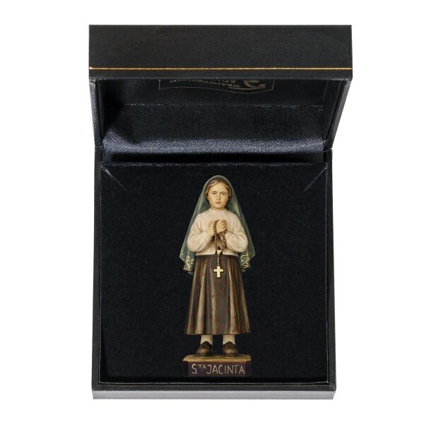 St. Jacinta Marto with case - colored - 3 inch