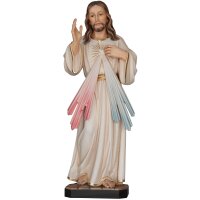 Divine Mercy Ars Woodcarved statue