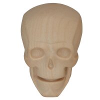 Skull Teschio in legno acero