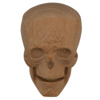 Skull Totenkopf Kirschenholz