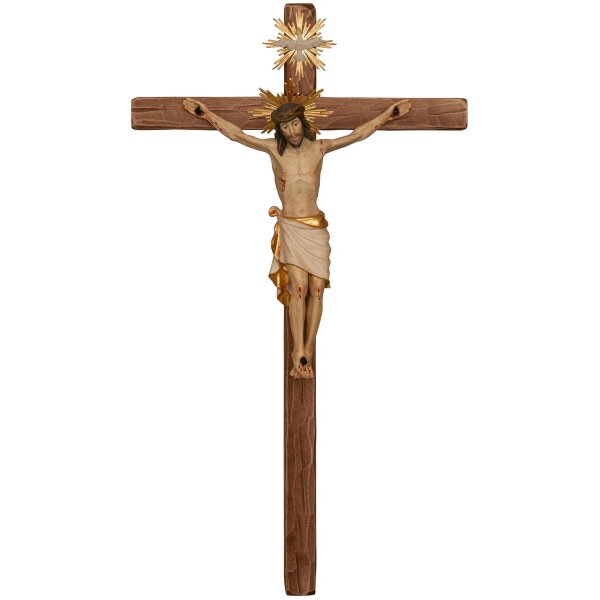 Crucifix Classico with halo and Holy Spirit
