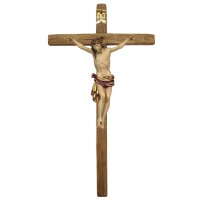 Dolomiten Kruzifix mit geradem Kreuzbalken