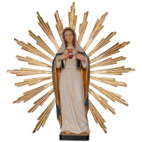 Sacro cuore di Maria con raggiera