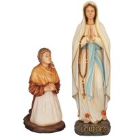 Our Lady of Lourdes with Bernadette