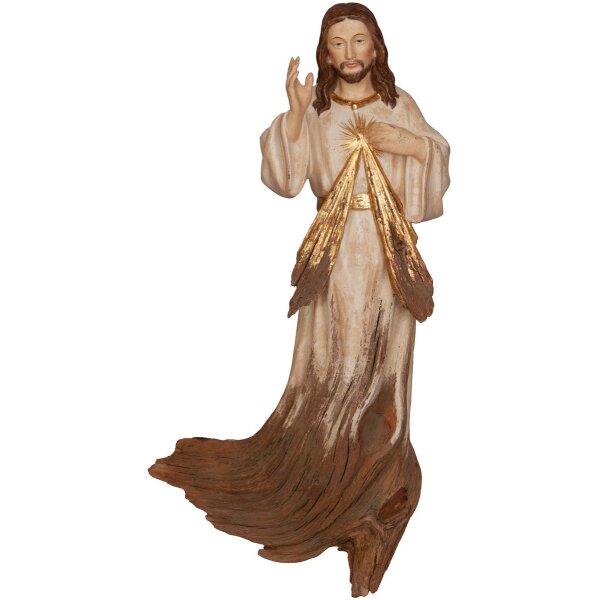Divine Mercy root sculpture