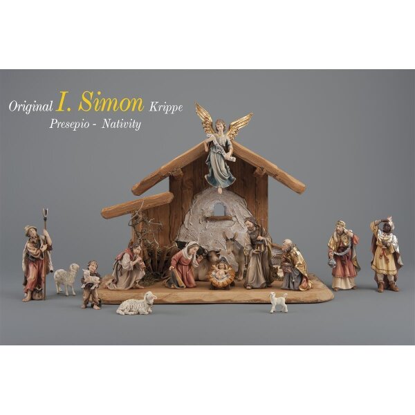 SI Set 15 figurines + stable Holy Night