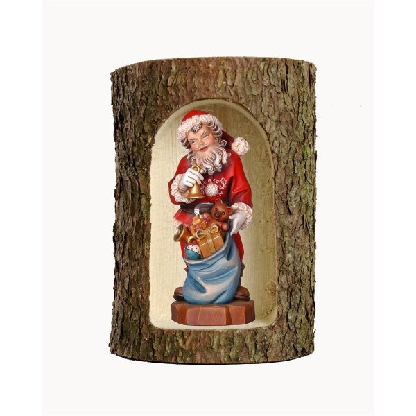 St.Claus-bell-tree trunk