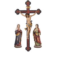 Gruppo di crocefissione Leonardo croce barocca