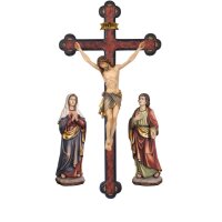 Kreuzigungsgruppe Siena Balken Barock