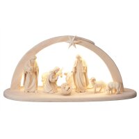 AD Nativity set 10 pcs-Stable Leonardo with lighting