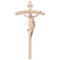 Corpus Leonardo-cross bent light stained