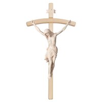 Corpus Siena-cross bent light stained