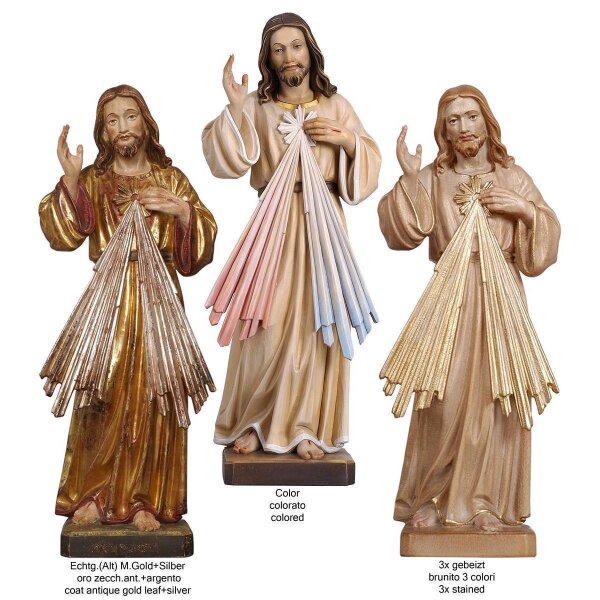 Divine Mercy - colored - 3 inch