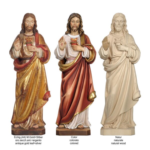 Sacred Heart of Jesus - colored - 3 inch