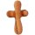 Lucky charm "Cross" olive wood: your travelling companion