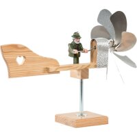 Windmill mini with Hunter (larch wood)