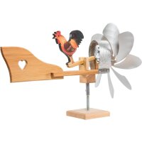 Windmill with rooster (larch wood)