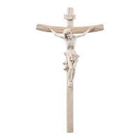 Christus Insam mit Kreuz nach oben gebogen