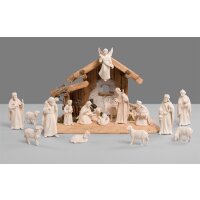 Familystable Holy Night + 17 figurines Light Nativity