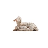 SI Schaf liegend mit Lamm schlafend